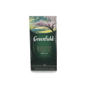 Greenfield Japan sencha green tea x25 offers at 14,75 Dhs in Spinneys