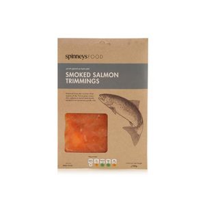 SpinneysFOOD Norwegian smoked salmon trimmings 100g offers at 15,25 Dhs in Spinneys