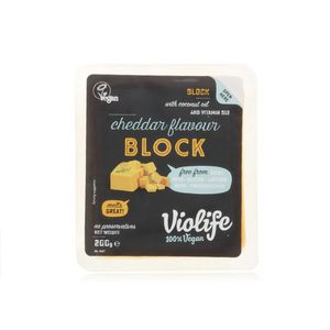 Violife cheddar flavour block 200g offers at 19 Dhs in Spinneys