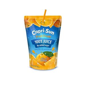 Capri-Sun fruit crush orange juice 200ml offers at 2,9 Dhs in Spinneys