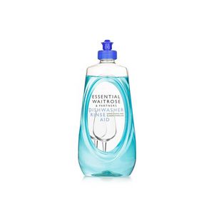Essential Waitrose dishwasher rinse aid 500ml offers at 9,5 Dhs in Spinneys