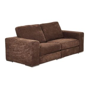 Austin Two-Seater Modular Sofa Set, Dark Brown offers at 2070 Dhs in Homes R Us