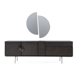 Arizona Sideboard with Mirror, Dark Brown offers at 4748 Dhs in Homes R Us