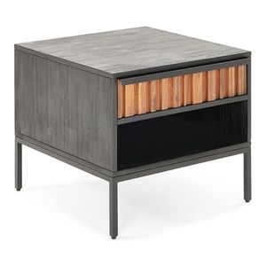 Girona End Table, Black offers at 595 Dhs in Homes R Us