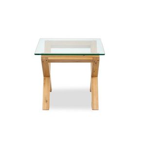 Venice Glass End Table offers at 245 Dhs in Homes R Us