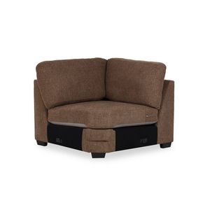 Modular 1-Seater Corner Sofa, Brown offers at 1135 Dhs in Homes R Us