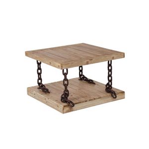 Chain Wooden End Table offers at 298 Dhs in Homes R Us