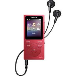 Sony Walkman NW-E394 8GB MP3 Player, Red offers at 269 Dhs in Jumbo