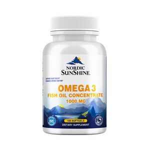 Nordic Sunshine Omega 3 Fish Oil Concentrate 1000 mg Softgels 100's offers at 78,23 Dhs in Life Pharmacy
