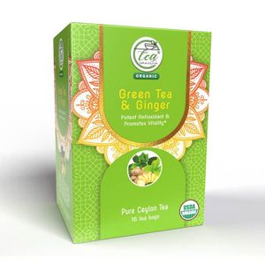 Tea Connection Organic Green Tea & Ginger 16 Tea Bag offers at 2,09 Dhs in Life Pharmacy