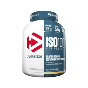 Dymatize Iso 100 5 lb Birthday Cake offers at 368,51 Dhs in Life Pharmacy