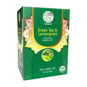 Tea Connection Organic Green Tea & Lemongrass 16 Tea Bag offers at 2,09 Dhs in Life Pharmacy