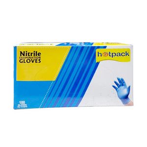 Nitrile Powder Free Examination Gloves 100's- XL offers at 21 Dhs in Life Pharmacy