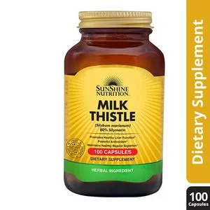 Sunshine Nutrition Milk Thistle Capsules 100's offers at 199,5 Dhs in Life Pharmacy