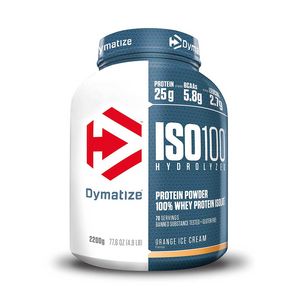 Dymatize Iso 100 Orange Icecream 5 Lbs offers at 330,75 Dhs in Life Pharmacy