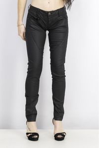 Women Skinny Fit Plain Non,Stretchable Denim Jeans, Black offers at 89 Dhs in Brands for Less