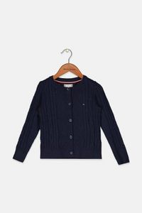 Toddlers Boy Long Sleeve textured Sweater, Navy Blue offers at 55 Dhs in Brands for Less