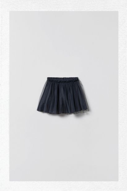 CONTRASTING TULLE SKIRT offers at 79 Dhs in Zara