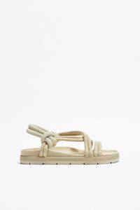 SANDALS WITH CORDS offers at 269 Dhs in Zara
