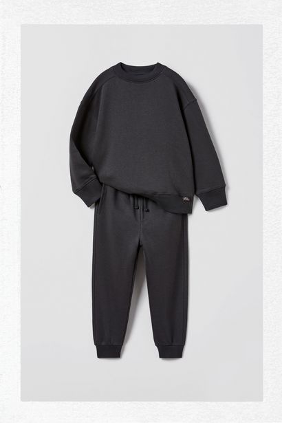 PLUSH HOODIE AND TROUSERS SET offers at 149 Dhs in Zara