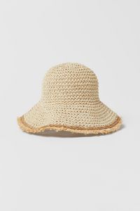 KIDS/ FRAYED RAFFIA HAT offers at 79 Dhs in Zara