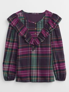 Kids Ruffle Print Top offers at 69 Dhs in Gap