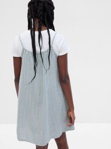 Linen Cami Dress & Rib Tee Set (Kids) offers at 139 Dhs in Gap
