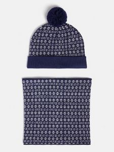 Hat and cowl set offers at 45 Dhs in Guess