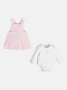 Corduroy dress and body set offers at 45 Dhs in Guess