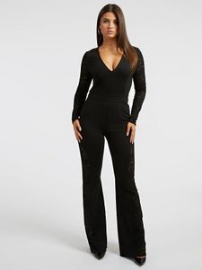 Lace inserts jumpsuit offers at 190 Dhs in Guess