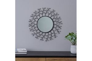 PAN                              
                                                    Thyrant Wall Mirror D50cm-black offers at 99 Dhs in PAN Emirates