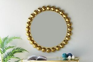 PAN                              
                                                    Eldoreth Shining Wall Mirror Gold D99cm offers at 399 Dhs in PAN Emirates