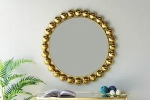 PAN                              
                                                    Eldoreth Shining Wall Mirror Gold D99cm offers at 499 Dhs in PAN Emirates