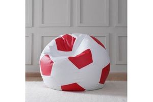 PAN                              
                                                    Football Bean Bag Dia80x60cm - Red & White offers at 249 Dhs in PAN Emirates