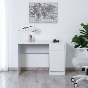 ADAPT WRITING DESK WITH PEDESTAL -WHITE offers at 195 Dhs in PAN Emirates