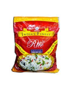 PEACOCK PONNI RAW RICE 5KG offers at 22,5 Dhs in Al Adil