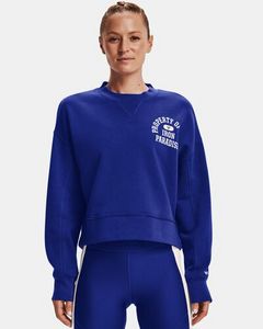 Women's Project Rock Fleece LC Crew offers at 119 Dhs in Under Armour