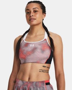 Women's HeatGearÂ® Armour High Printed Sports Bra offers at 129 Dhs in Under Armour