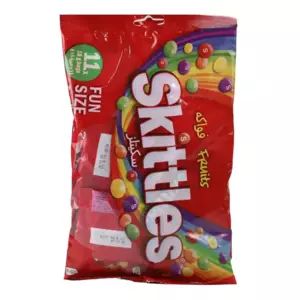 Skittles Fruits, Fun Size - 11x18grams Bag offers at 11,19 Dhs in Day to Day