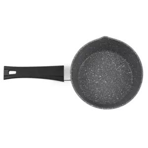 Beefit Healthy Cooking Non-Stick Aluminum Saucepan with Marble Coating- 18cm offers at 26,79 Dhs in Day to Day