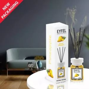 Eyfel Perfume Aroma diffuser, Home Fragrance With Sticks & Pineapple Fragrance - 120ml offers at 13,99 Dhs in Day to Day