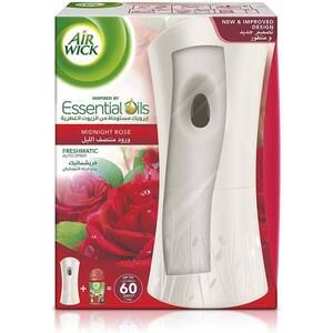 Air wick Air Freshener Freshmatic Auto Spray Kit, Midnight Rose, 1 Gadgets and 1 Refill, 250 ml offers at 25,7 Dhs in Day to Day
