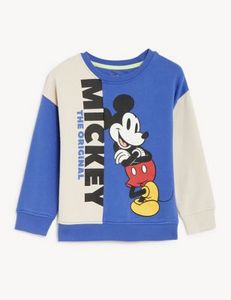 Cotton Rich Mickey Mouse™ Sweatshirt (2-7 Yrs) offers at 99 Dhs in Marks & Spencer