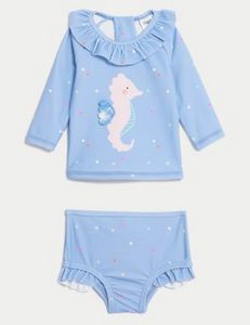 2pc Seahorse Swim Set (0-3 Yrs) offers at 99 Dhs in Marks & Spencer