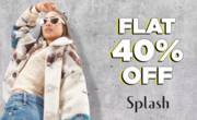 Splash offer | Splash Women Flat 40% OFF! | 26/01/2023 - 31/01/2023